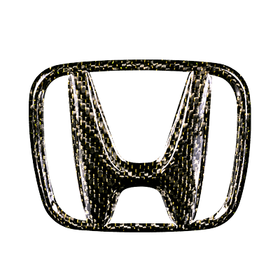 Honda Custom Carbon Fiber Emblem Type II - Civic  Accord  CRV