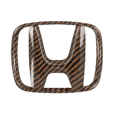 Honda Custom Carbon Fiber Emblem Type II - Civic  Accord  CRV