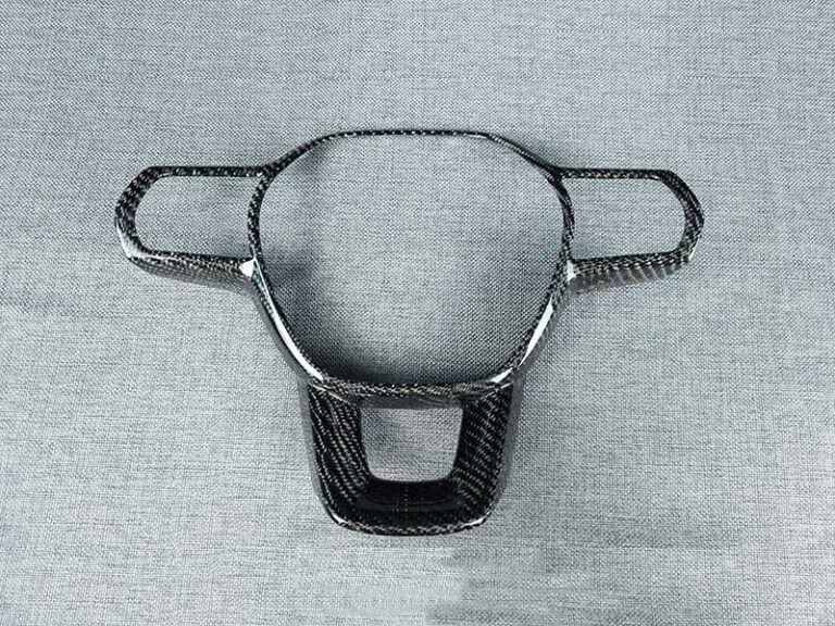 LEDINFINITY Carbon Fiber Steering Wheel Center Logo Trim Insert For Honda Civic CRV Accord