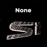 None (Carbon or full black only)